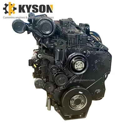 A máquina escavadora parte o motor diesel QSL9 completo do conjunto de motor 46957906 QSL9 para Cummins